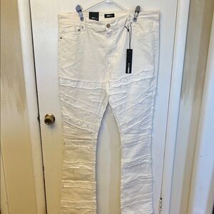 Nova Jeans Men’s White Size 40 NWT